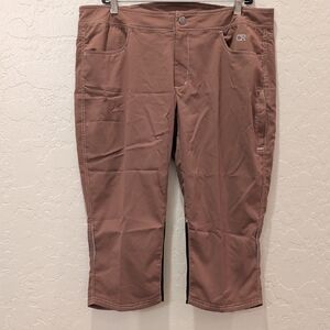 NWT Club Ride Eden Capri Pants In Desert Sand Bike